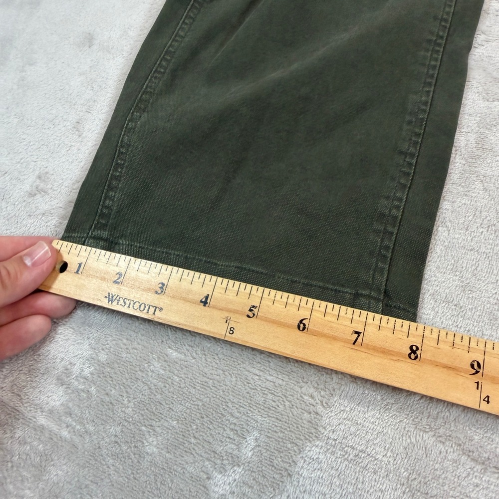 NEW Abercrombie & Fitch Mens 30x28 Athletic Loose Carpenter Pants Olive Green - Picture 11 of 12